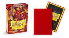 Dragon Shield Japanese Size 60ct - Crimson Red Matte